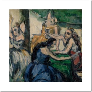 The Courtesans by Paul Cezanne Posters and Art